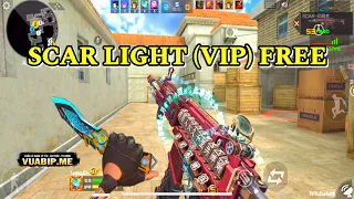 CF Mobile | Scar Light-(VIP) Hàng Free Cứ Cày RP Là Có Vĩnh Viễn Liệu Có Ngon Không ? | Tường CT