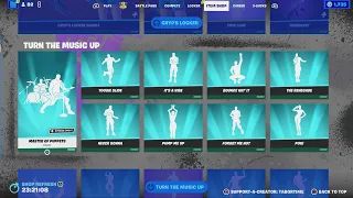 There Are 26 ICON SERIES EMOTES In The Item Shop! (Master Of Puppets and Renegade Emotes)