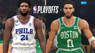 2023 NBA Playoffs ECF Semi Finals Game 7: SIXERS vs CELTICS | NBA 2K23 ULTRA REALISTIC GRAPHICS