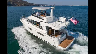 2021 Beneteau Swift Trawler 41 Walk Through, Customer delivery, and Running in San Diego.