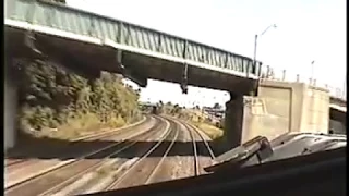 Cabride into Toronto's Union Station onboard a GO Train F59PH Locomotive!