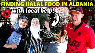 Is Halal food easy to find in Albania? (60% Muslim population?) - with local Muslims help! -