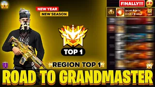 Road To Grandmaster Season-37🔥Rank Pushing Region Top 1 in Duo