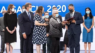 Acto de entrega da Medalla de Ouro de Galicia 2020