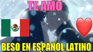 BESO DE NARUTO Y HINATA EN ESPAÑOL LATINO