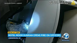 Bodycam: Suspect, deputy exchange gunfire at Indiana motel