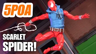 BEST SCARLET SPIDER EVER! Medicom MAFEX No. 186 Ren Reilly Spider-Man Action Figure Review