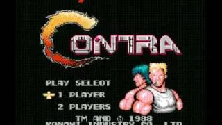 Contra (NES) Music - Waterfall Theme