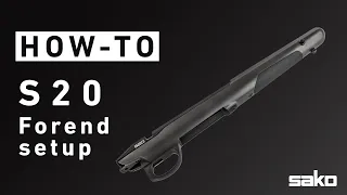 How-to: Sako S20 forend removal & install