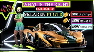 WHAT IS THE BEST ENGINE FOR THE McLAREN P1 GTR | NEED FOR SPEED HEAT