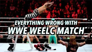 everything wrong with wwe matches: weelc match