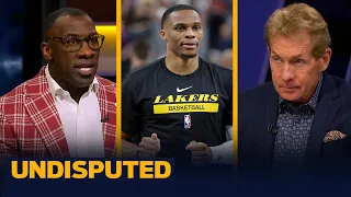 Russell Westbrook injured in Lakers final preseason game, status day-to-day | NBA | UNDISPUTED