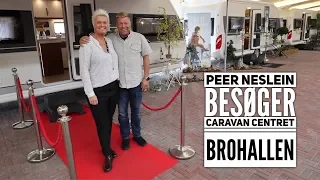 Peer Neslein besøger Caravan Centret Brohallen