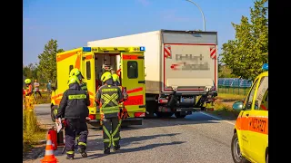 Tödlicher Verkehrsunfall Oranienburg Süd Flugpionierstraße Ecke Rewestraße
