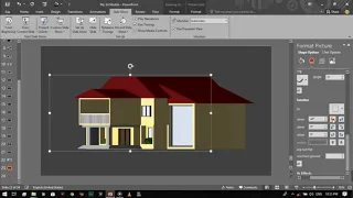 House Animation - (My 3D Models) Powerpoint