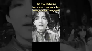 The way Taehyung includes Jungkook in his Wooga Squad hangouts🥰 #bts #v #jungkook #taekook #kpop