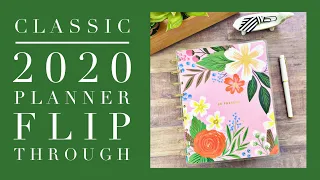 CLASSIC 2020 HAPPY PLANNER 〰️ COMPLETE FLIP THROUGH