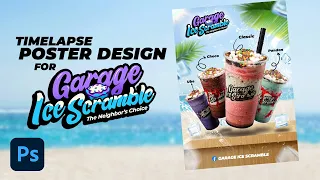 POSTER DESIGN TIMELAPSE IN PHOTOSHOP