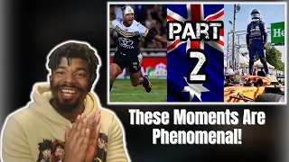 AMERICAN REACTS TO THE GREATEST AUSTRALIAN SPORTING MOMENTS PT2