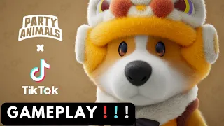 Party Animals: New Tiktok Lion Dance Nemo Skin Gameplay!!! (US ONLY)