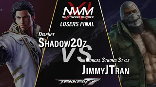 #NWMXI #TEKKEN7 TOP 8 LF - DISRUPT Shadow20z (Claudio) vs NCSS JimmyJTran (Bryan Fury)