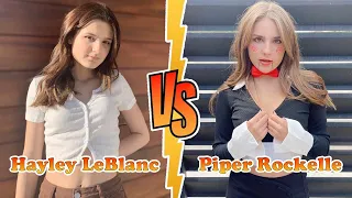 Hayley LeBlanc Vs Piper Rockelle Transformation 👑 New Stars From Baby To 2023