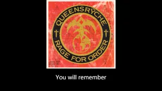 Queensryche - I Will Remember (Lyrics)