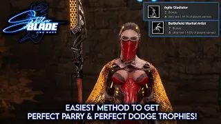 Easiest Method To Get The Perfect Parry & Perfect Dodge Trophies - Stella Blade