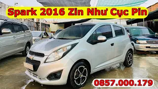 Mới Về Spark 2016 Máy Zin Xe Zin Như Cục Pin Con Ó 📞 Nghĩa Bốn Bánh