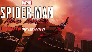 Save Your Tears The Weeknd | ULTIMATE Smooth Stylish Web Swinging to Music Spider-Man: Miles Morales