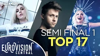 Eurovision 2019: Semi Final 1 - Top 17 (Before Rehearsals)