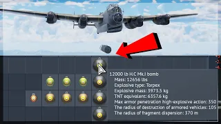 BIGGEST BOMB IN WAR THUNDER | 12,000LB EARTHQUAKE BOMB