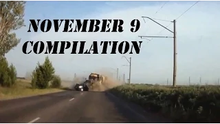 Подборка ДТП и Аварий за 9 ноября 2014 November 9 Car Crash Compilation