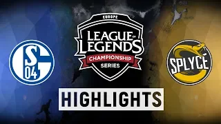 S04 vs. SPY - EU LCS Week 4 Day 2 Match Highlights (Summer 2018)