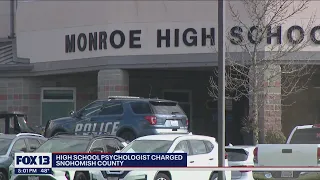 Monroe High School psychologist charged in child sex exploitation sting | FOX 13 Seattle