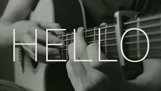 Adele - Hello - Fingerstyle Guitar Cover by James Bartholomew