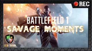 SilveRAGE #1 | TRAIN GLITCH/THE RAGE IS REAL!! | Battlefield 1 Savage Moments | PS4