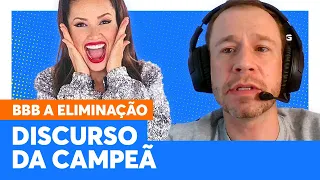 Tiago Leifert explica como fez o DISCURSO para Juliette! | BBB 21 | Humor Multishow