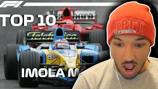 American FIRST REACTION to BEST F1 IMOLA GRAND PRIX MOMENTS OF ALL TIME