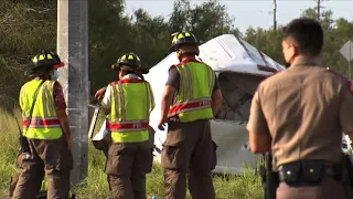 At least 10 dead in Texas migrant van crash