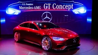🦅 U.S. Premiere Mercedes-AMG GT Concept in NYIAS 2017