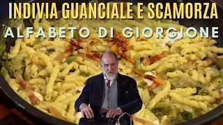I COME INDIVIA: PASTA CON INDIVIA, GUANCIALE E SCAMORZA - Alfabeto di Giorgione