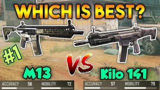 Call of Duty Mobile : new  Kilo 141 vs M13 | part -1 | (which is best gun?) | AssaultRifle #21 |