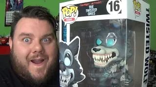 Five Nights At Freddy's Twisted Ones - Twisted Wolf - Pop Vinyl Figure Unboxing Toy Review