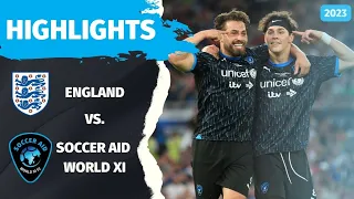 Soccer Aid For UNICEF 2023 l OFFICIAL MATCH HIGHLIGHTS