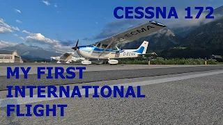 My First International Flight, Innsbruck - Venice, Cessna 172