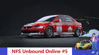Раллийный Lancer против всех – NFS Unbound Online #5