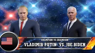 VLADIMIR PUTIN VS JOE BIDEN | WWE 2K22