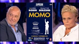 Muriel Robin & François Berleand - On n'est pas couché 29 août 2015 #ONPC