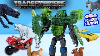 Transformers Rise of the Beasts Alliance 2-Packs that Combine into One! Optimus Primal Review